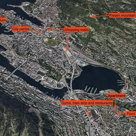 Mountain Views - Sun Terrace - Close To Facilities Apartman Bergen